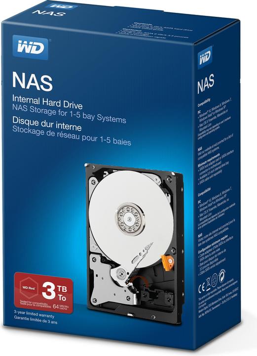 WD Red Retail (3 TB, 3.5", SMR)