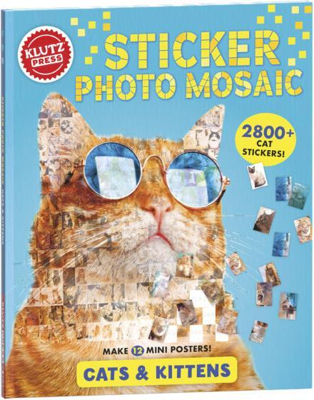 Image du produit Sticker Photo Mosaics : Cats & Kittens (Klutz)