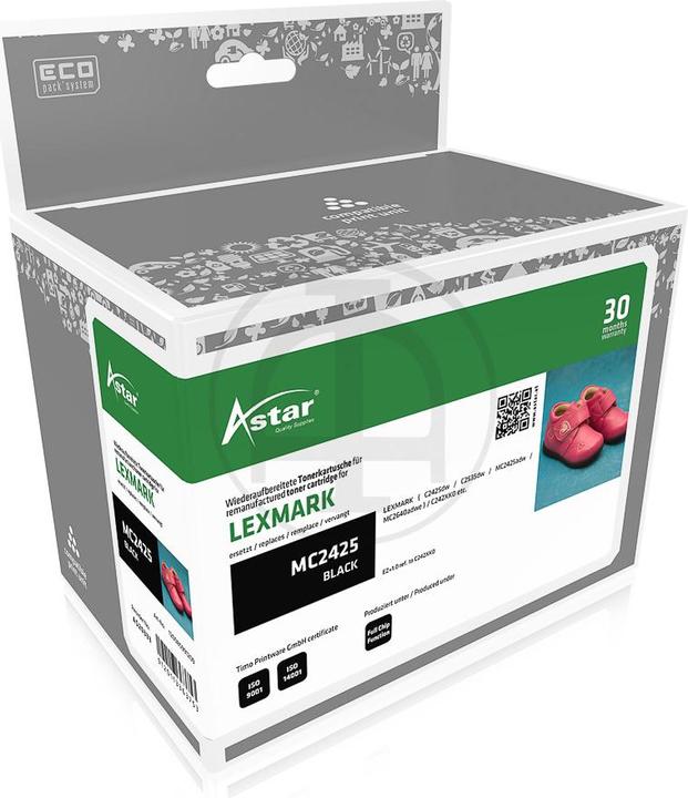 Image du produit Astar AS20333 LEXMARK C242XK0 toner noir return 6000pages