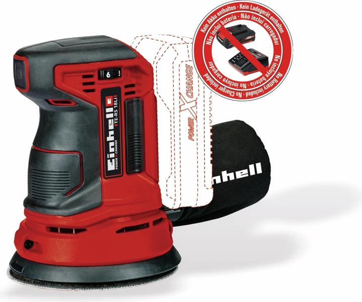 Produktbild Einhell Akku-Exzenterschleifer TE-RS 18 Li Kit (1x 4,0 Ah)