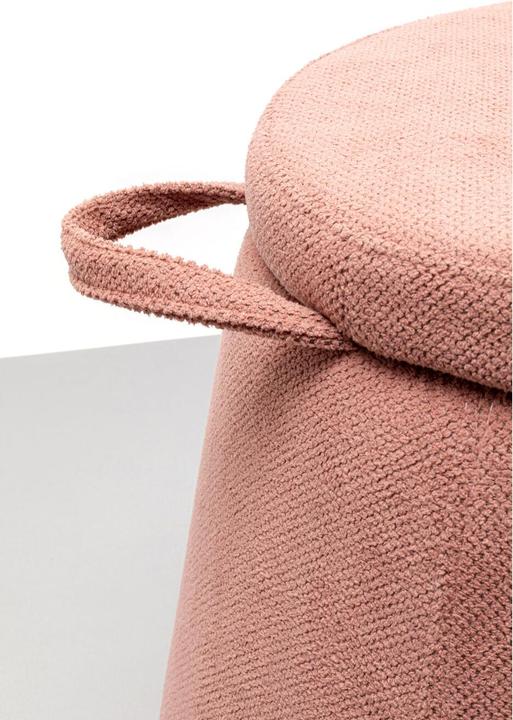 Produktbild Kare Design Hocker Thimble Pink Ø51cm