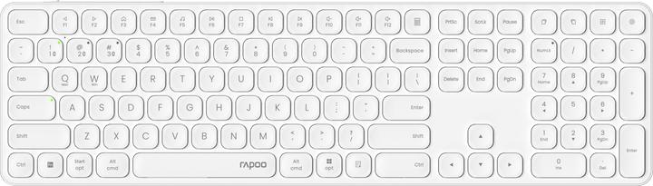 Rapoo E9810 - Tastiera ultrasottile (CH, Senza fili)