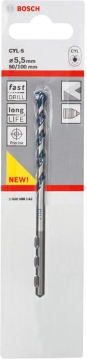 Actual product image Bosch Professional Zubehör Carbide Concrete Twist Drill (5.5 mm)