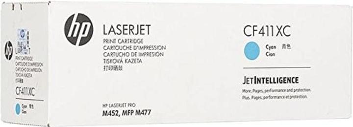 Actual product image HP CF411XC410X toner cartridge cyan Contract 5,000 pages ISO/IEC 19798 Cyan (C)