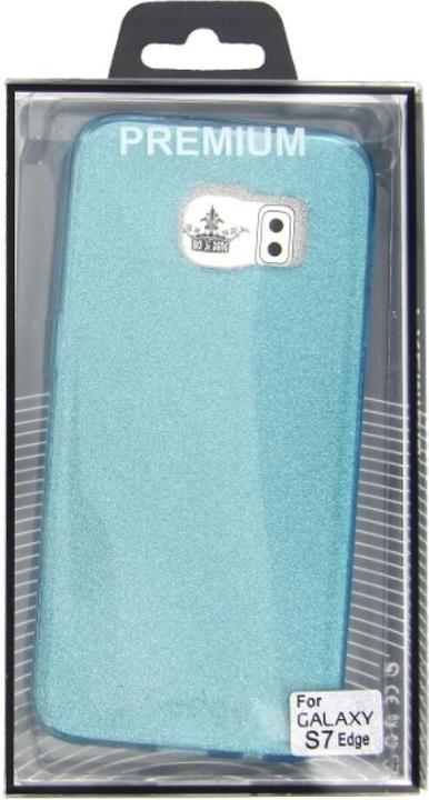 Produktbild OEM TPU Case Glitter Samsung Galaxy S7 Edge blau (Samsung Galaxy S7 Edge)