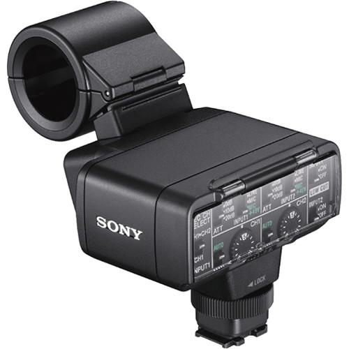 Sony XLR K2M adapter kit and microphone (Camera-specific microphone)