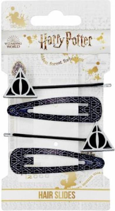 Produktbild Harry Potter Deathly Hallows Haarklammer Set 4erPack Metall (4 Stk.)