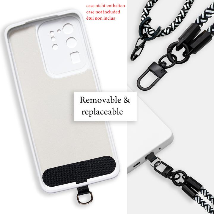 Actual product image Cadorabo Chain case for Samsung Galaxy A9 STAR necklace cover adjustable