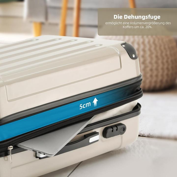 Produktbild Beibye Hartschalen Reisekoffer (45 l, Handgepäck (bis 50l))