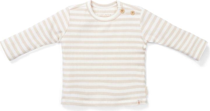 Immagine prodotto Little Dutch Maglietta a maniche lunghe Stripe Sand/White - 62 (62)