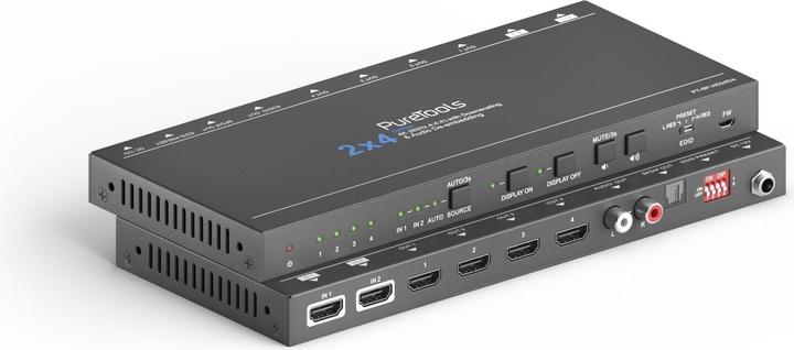 Purelink Distributor PT-SP-HD24DA HDMI Toslink Cinch