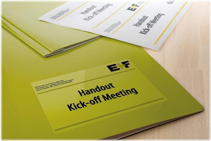 Produktbild HERMA Transparente Etiketten A4