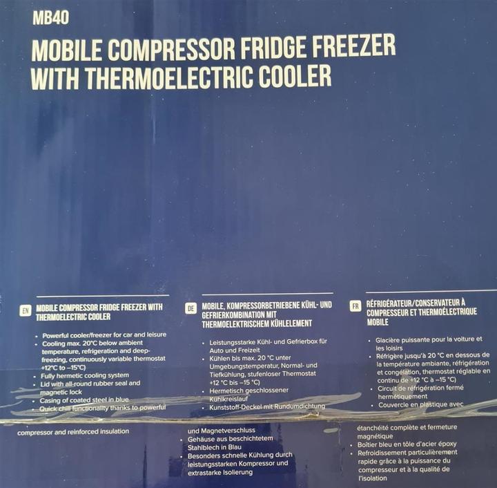 Produktbild Mobicool MB 40 EU Version (40 l)
