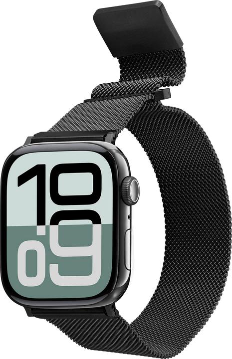 Actual product image Cellularline Steel Band - Apple Watch (38 mm, 40 mm, 41 mm, Stainless steel, Apple Watch Series 4, Apple Watch Series 5, Apple Watch Series 6, Apple Watch Series 7, Apple Watch Series 8, Apple Watch Series 9, Apple Watch SE, Apple Watch Series 1, Apple Watch Series 2, Apple Watch Series 3)