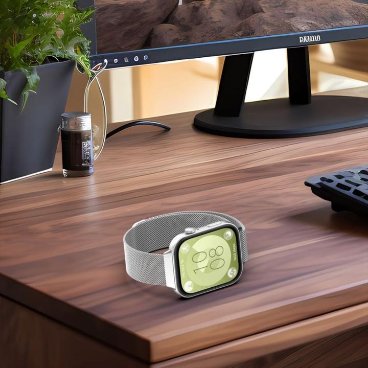 Produktbild Tech-Protect MilaneseBand strap for Huawei Watch Fit 3 - silver (Edelstahl)