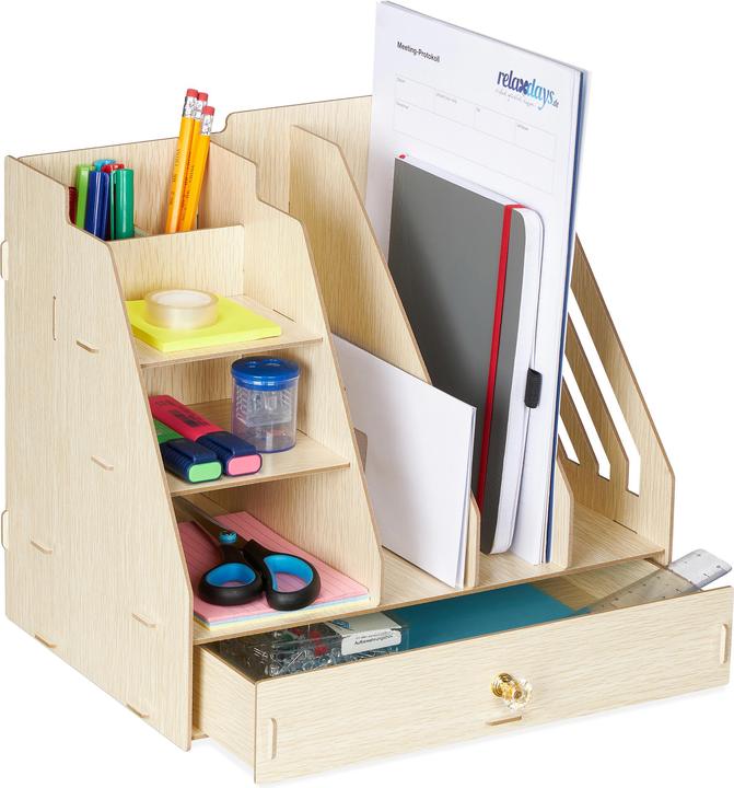 Actual product image Relaxdays Schreibtisch-Organizer (A4)