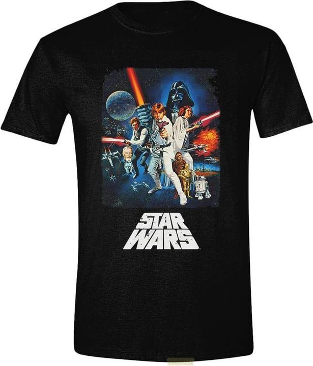 Produktbild Death Note Star Wars A New Hope T-Shirt Retro Poster Grösse L (L)