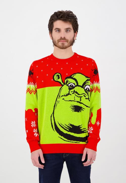 Actual product image Shrek Knitted Christmas Jumper (M)
