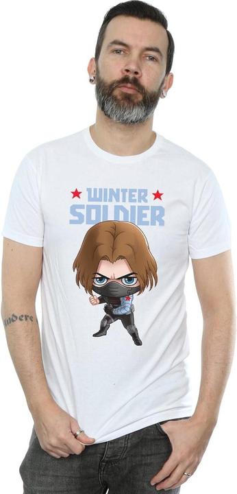 Image du produit - T-shirt WINTER SOLDIER BUCKY TOON - Homme (XXL)
