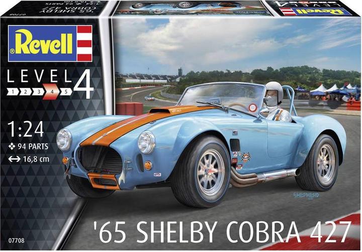 Actual product image Revell 65 Shelby Cobra 427