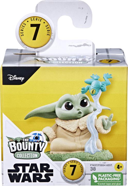 Produktbild Hasbro Star Wars The Bounty Collection Series 7, Grogu Mini Action Figure, Froggy Force Pose, 2.25-Inch Sta (1 x)