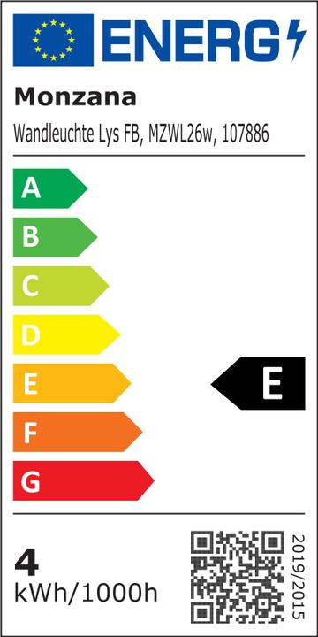 Energy Label Monzana LED plug light (210 lm)