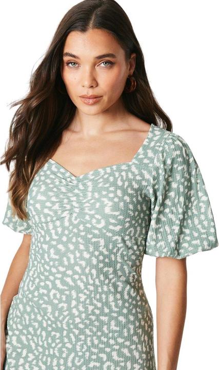 Produktbild Dorothy Perkins Midikleid Geraffte Front Puffärmel (44 D)