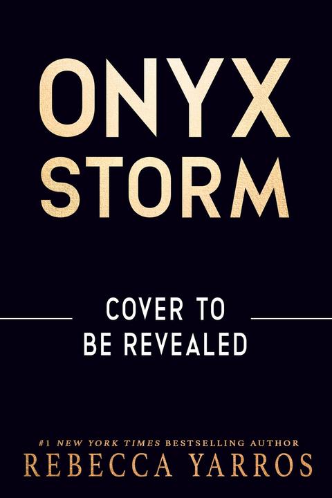 Actual product image Onyx Storm (English, Rebecca Yarros, 2025)