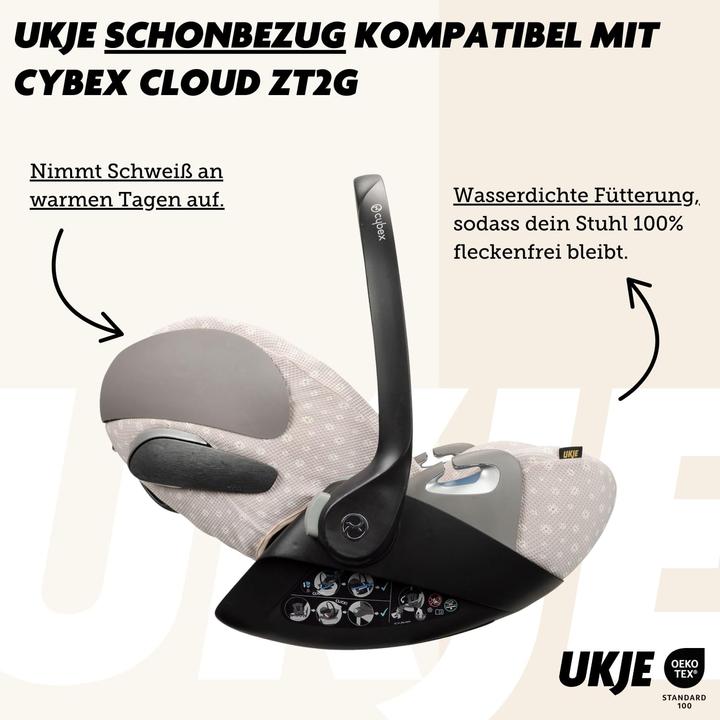 Actual product image Ukje Sommerbezug für den Kindersitz Cybex Cloud