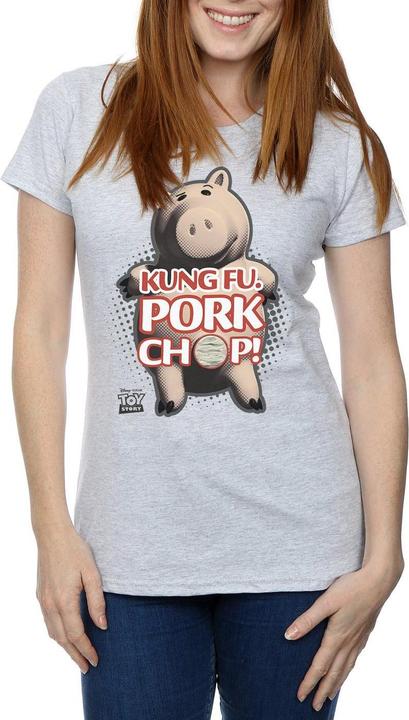 Immagine prodotto Disney Toy Story Kung Fu Pork Chop Maglietta Donna (L)