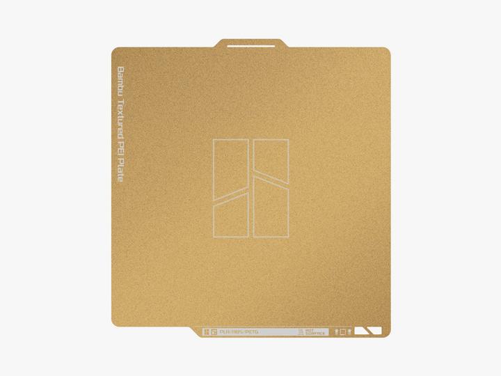 Image du produit Bambu Lab Plaque PEI texturée or - X1 / P1 Series (Plat)