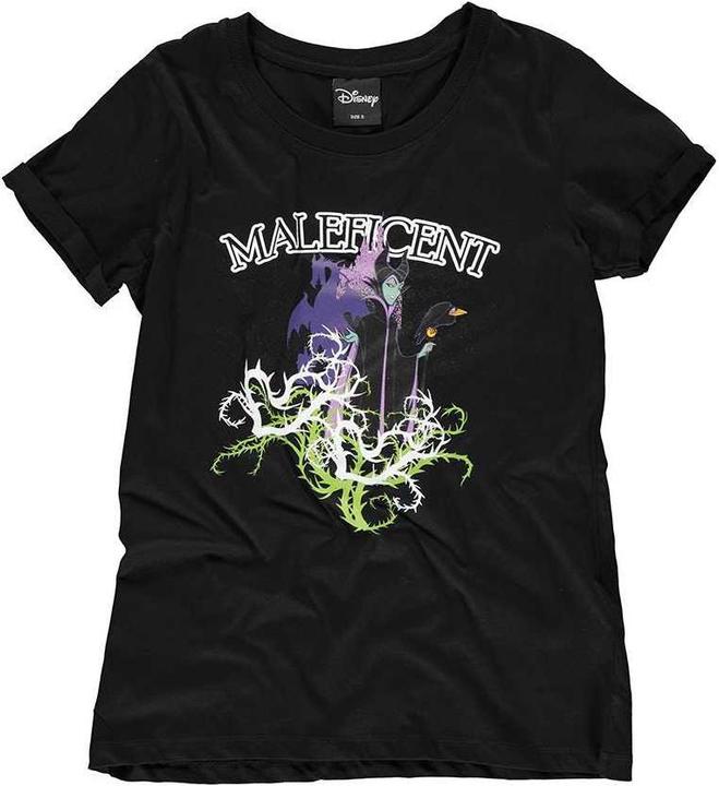 Villains Maleficent Gel Printed Women's Tshirt