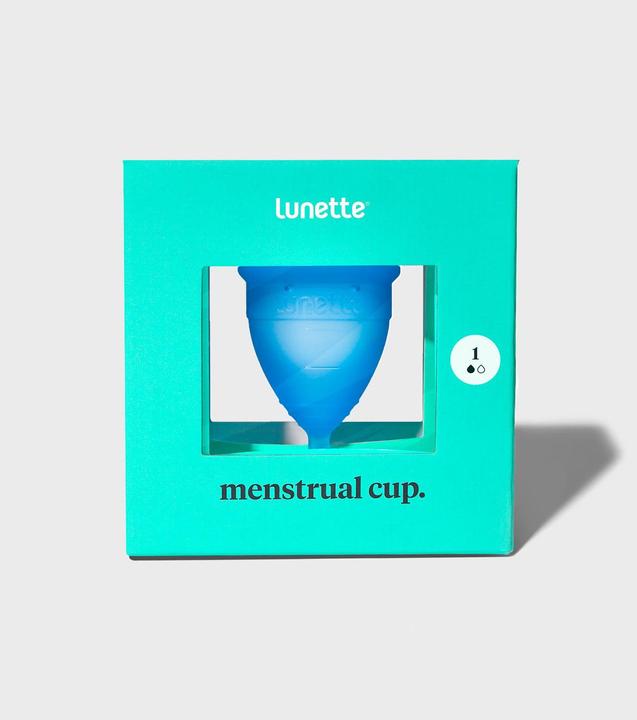 Lunette Menstruationstasse selene blau (S)