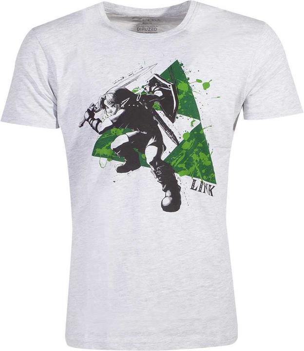 Immagine prodotto The Legend of Zelda Tshirt da uomo Splatter Triforce (L)