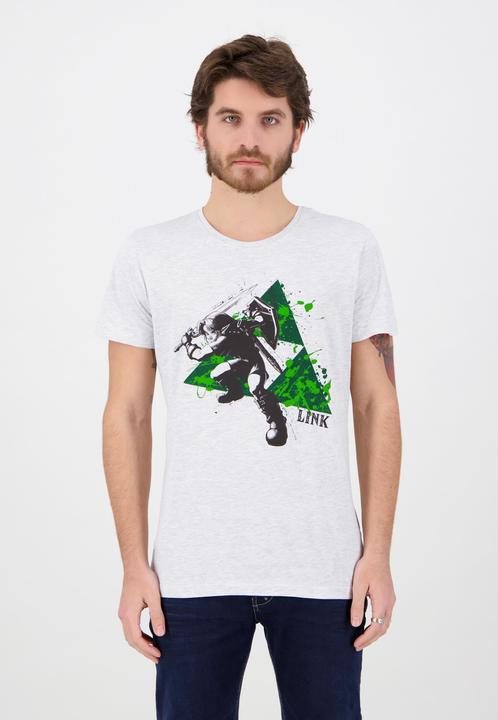 Immagine prodotto The Legend of Zelda Tshirt da uomo Splatter Triforce (L)