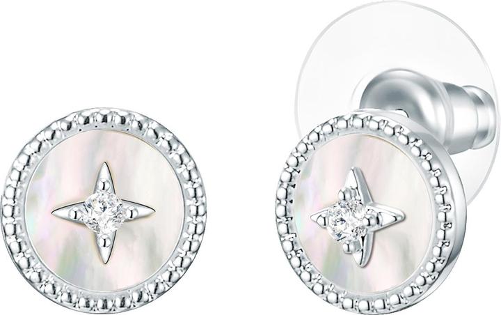 Produktbild Lulu & Jane Damen Metall-Legierung Perlmutt silber - 29109 (Metall-Legierung)
