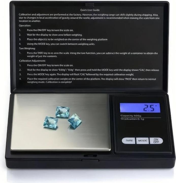 Actual product image AAi Mobile Digital mini pocket scale MD-C