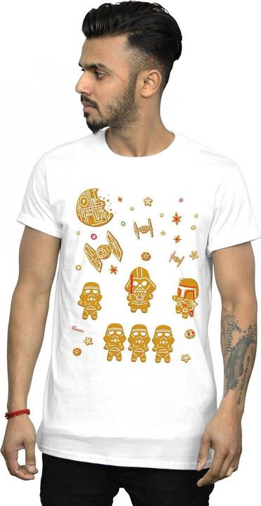 Actual product image Star Wars Mens Gingerbread Empire T-Shirt (XL)