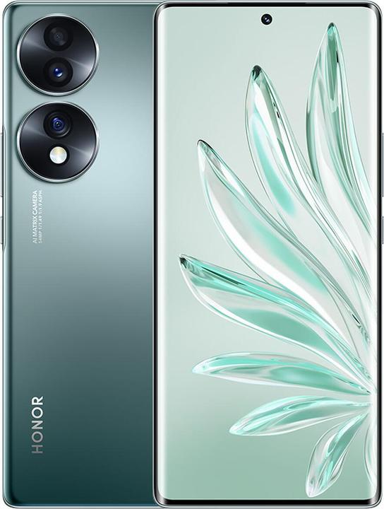 Honor 70 (256 GB, Emerald Green, 6.67", Dual SIM, 54 Mpx, 5G)