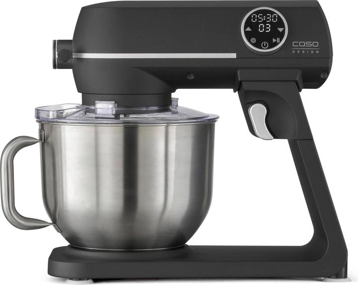 Actual product image Caso Design Kitchen Machine KM1800 Black E, stainless steel bowl 6 litres, 1800 W (1800 W)
