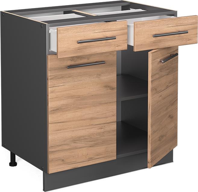 Actual product image Vicco Küchenunterschrank Fame-Line (80 x 82 x 52 cm)