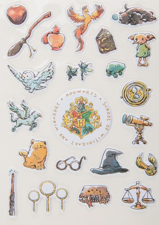 Produktbild Cinereplicas Harry Potter Puffy Sticker Hogwarts Essential