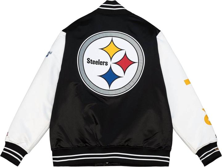 Produktbild Mitchell & Ness M&N Varsity Satin Jacke - NFL Pittsburgh Steelers - S (S)