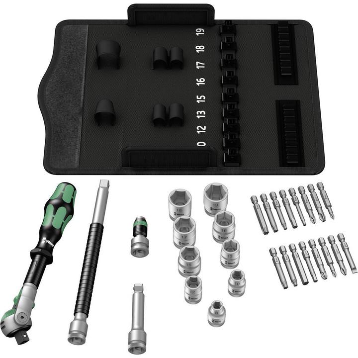 Produktbild Wera 8100 SB 6 Zyklop Speed-Knarrensatz (12 mm, 15 mm, 13 mm, 16 mm, 10 mm, 8 mm)
