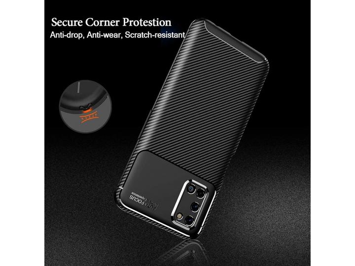 Produktbild Screenguard Oppo A52 / A72 Hülle Carbon Design TPU Case (Oppo A52, Oppo A72)