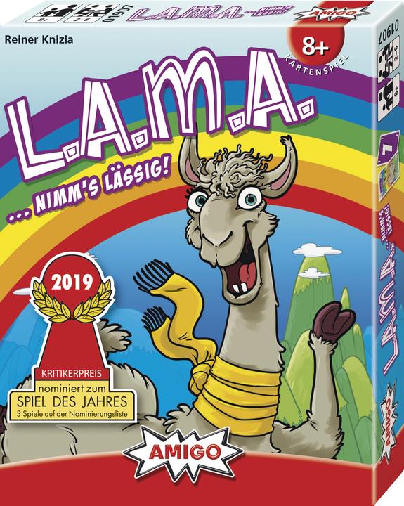 Actual product image Amigo llama (German)