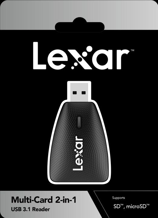 Actual product image Lexar Multi Card Reader 5,10cm (2") 1 USB 3.1 (USB 3.1)