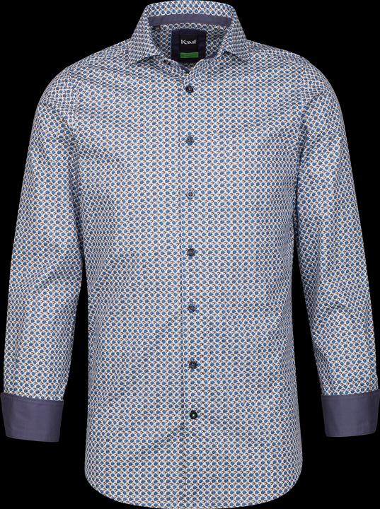 Kauf London New Kent Langarm slim fit mit Kontrast (42)