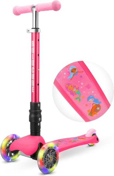 Boldcube Teeny Fold 3-wheel scooter - Mermaid