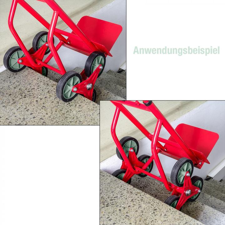 Produktbild Dema Stahlrohr Treppenkarre Teleskop (120 kg)
